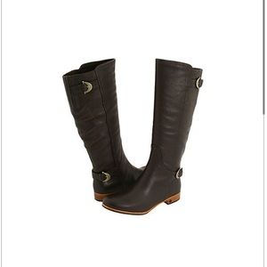 Women’s Ugg leather chocolate brown boots